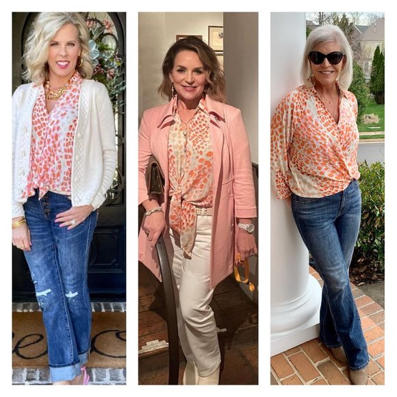 CAbi 6081 Go-To Blouse Spring 2022 XXSmall NWT - Picture 8 of 8